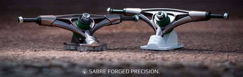 Longboard Trucks By Sabre 6061 T6 A 356 Forged Precision