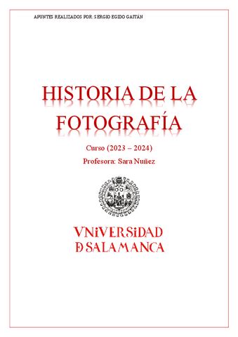 HISTORIA DE LA FOTOGRAFIA Pdf