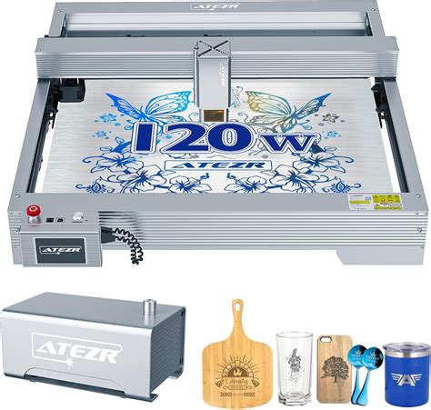 Atezr P20 Plus 120W Laser Cutter With KA Air Assist By UESUIKA 20 24W