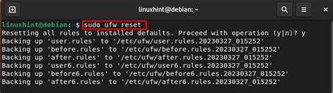 Cómo configurar un cortafuegos con UFW en Debian 11