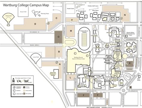 Wartburg College Campus Map - MapSof.net