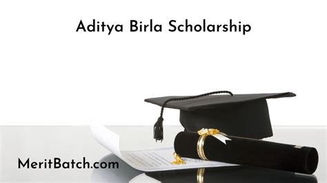 Aditya Birla Scholarship 2022 Dates Eligibility Rewards Selection