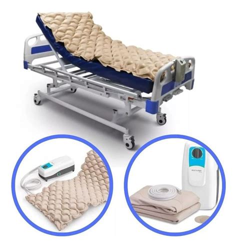 Colchão Pneumático Contra Indicação - Colchão Pneumático Inflavel Air Plus 135kg Anti Escaras - Multi ...