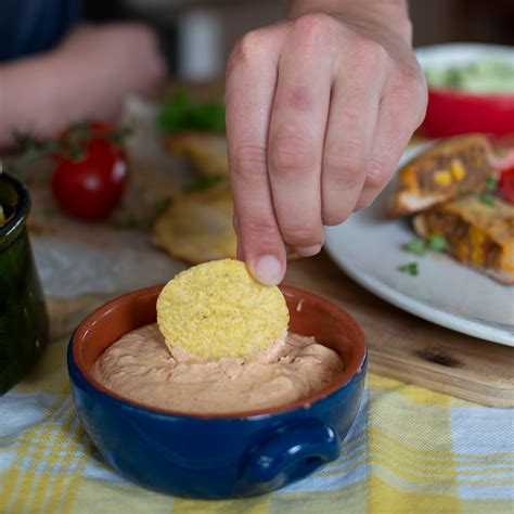 Geroosterde Paprika Feta Dip BBQ HOUT