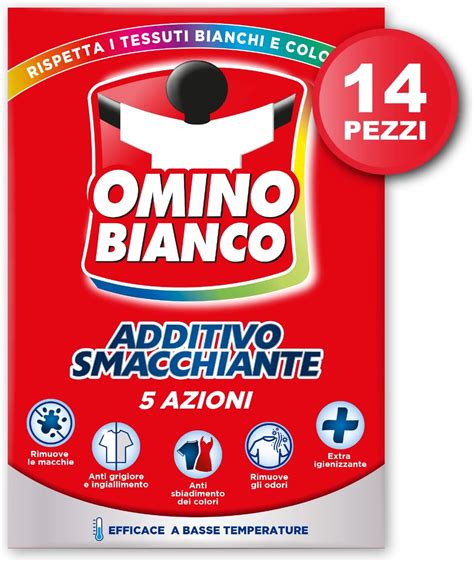 Omino Bianco Additivo Lavatrice Totale In Polvere Azioni In Per