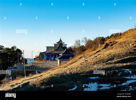 Hatu Mata Temple, Hatu Peak, Narkanda, India Stock Photo - Alamy