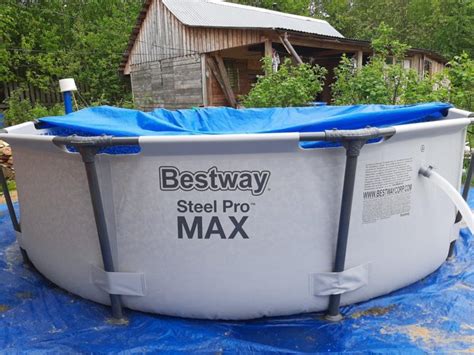 Обзор Bestway Steel Pro Max. Большие каркасные бассейны