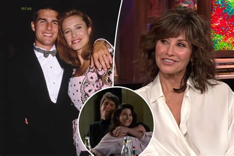 Mimi Rogers Tom Cruise Tom Cruise And Mimi Rogers During The Color Of