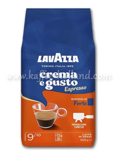 Lavazza Crema E Gusto Forte Bonen Kaffee Holland