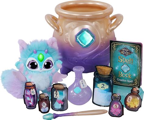 Magic Mixies Magical Misting Cauldron With Interactive 8 Inch Blue