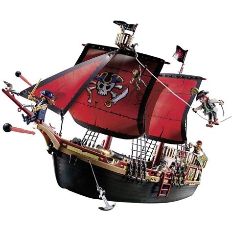 Playmobil Pirate Skull Ship Multicolor Kidinn