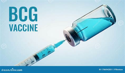 Vaccination with BCG Vaccine - Coronavirus Covid-19 Concept Stock Image ...