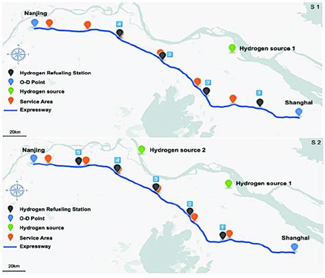 Schematic Of Specific Distribution Of Hydrogen Refueling Stations Download Scientific Diagram