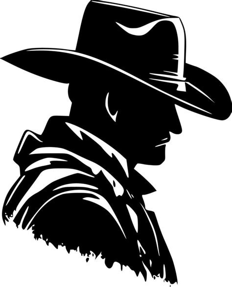 Vaquero Minimalista Y Plano Logo Vector Ilustraci N Vector