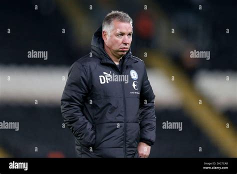 Darren Ferguson manager of Peterborough United Stock Photo - Alamy