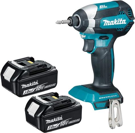 Makita Dtd153z Lxt 18v Li Ion Brushless Cordless Impact Driver 2 X 3ah Batteries Uk