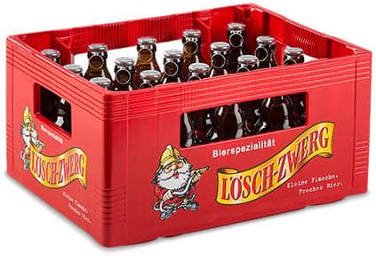 Lösch Zwerg Cola Weizen Kiste 20x0 33 l MEHRWEG