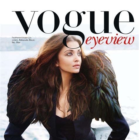 Aishwarya Rai Vogue Magazine Pictures Hot Celebs Wallpapers