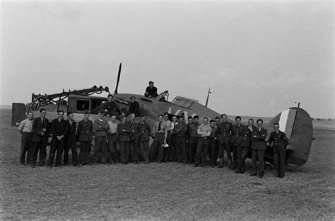 Scene During The Battle Of Britain Raf Fighter Command Airfield