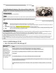 Chapter 13 Reading Guide 1 Docx Name Class Period Guided Reading