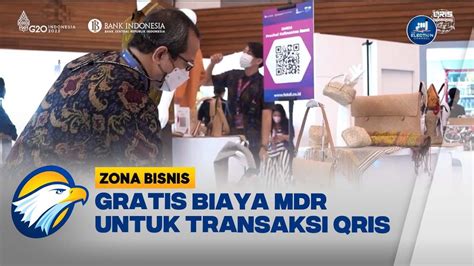 Transaksi Qris Maksimal Ribu Gratis Biaya Mdr Youtube