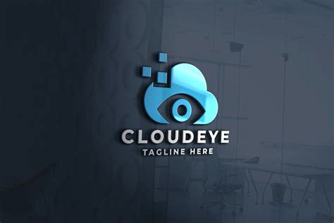 Cloud Eye Logo Pro Template by Modernikdesign | Codester