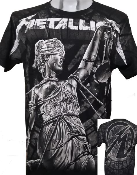 Metallica T Shirt Size Xxl All Over Print Roxxbkk