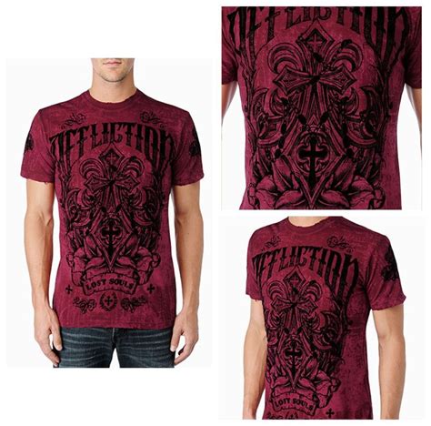 Affliction Tee Shirt Rn Tee Shirts Tees Affliction Mens Tops