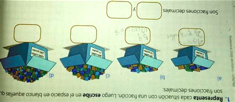 SOLVED TALLER TEIVIAI 1 Representa cada situación con una fracción