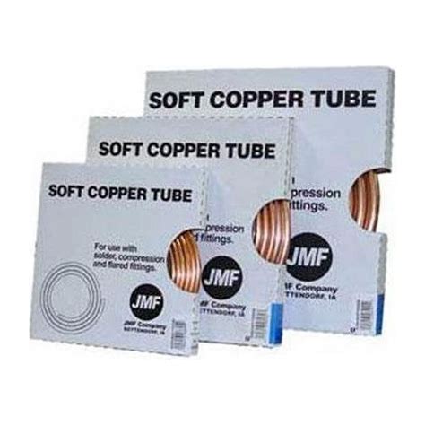 Jmf 3 8in X 20 Ft Copper Type Utility Tubing