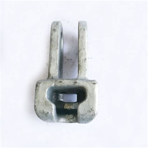 Ductile Iron Socket Clevis With Hot DIP Galvanized Surface Overhead Line Fittings And Ductile Iron