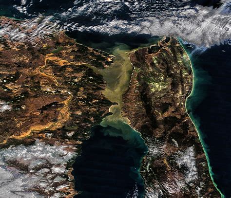 Strait Of Tartary Variant Edited Terra Modis Image Of The Flickr