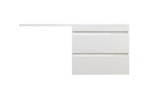 Тумба с раковиной Style Line Даллас 150 R 2 ящ. Люкс Plus подвесная белая