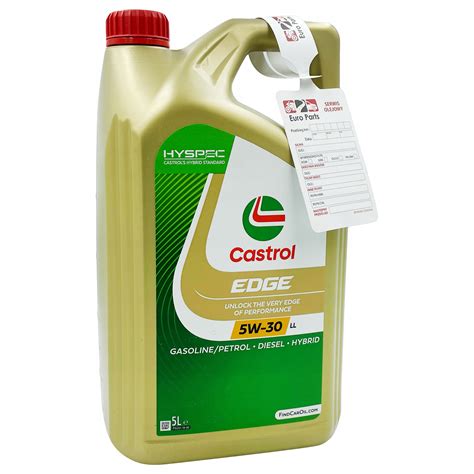 CASTROL EDGE TITANIUM FST LL 5L 5W-30 + ZAWIESZKA 4000225512179 za 229 ...