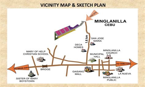 Vicinity Map Cebu Daisy Homes