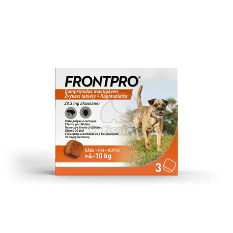 Frontpro Compresse Masticabili Contro Pulci E Zecche Kg S