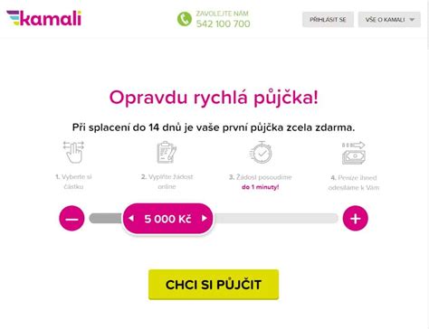 Kamali Půjčka ️ Recenze s 30% SLEVOU [ ⓿ ]