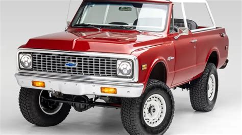 1972 Chevrolet K5 Blazer Vin Cke182f115944 Classic Com