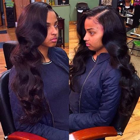 25 Side Part Sew In Styles And How To Sew In Tutorial