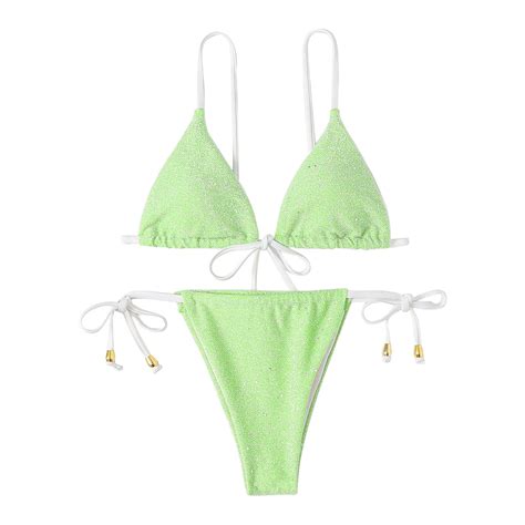 Msjuheg Piece Bikini Sets Bathing Suit For Women Bikini Bikini Sets For Women Thong Bikini