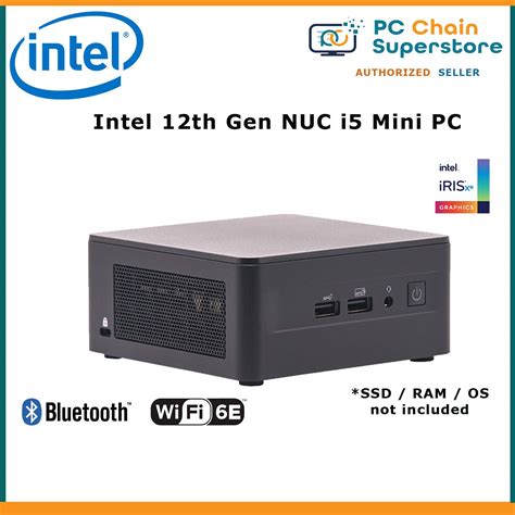 Intel NUC 12 Pro Kit I5 12th Gen I5 1240P 12 Cores Barebone Mini