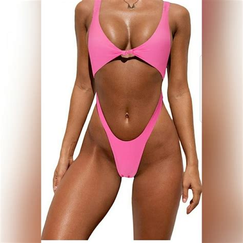 Swim Womens Sexy One Piece Bikini Swimsuits High Cut Poshmark