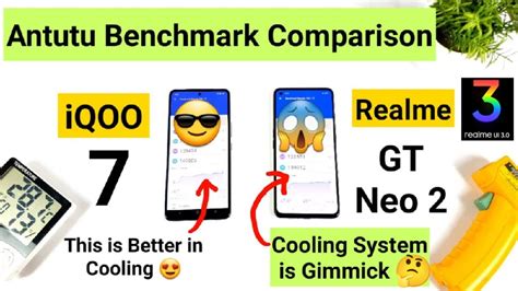 IQOO 7 Vs Realme GT Neo 2 Antutu Test Comparison Heating Test