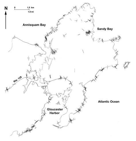 Block diagram of a dike. The line of intersection of the dike with a ...