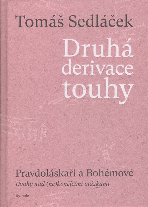 Tomáš Sedláček: DRUHÁ DERIVACE TOUHY III. | Pod Vŕškom - kníhkupectvo