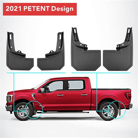 Mud Flaps Fit For Ford F All Weather Guard Mud Guards