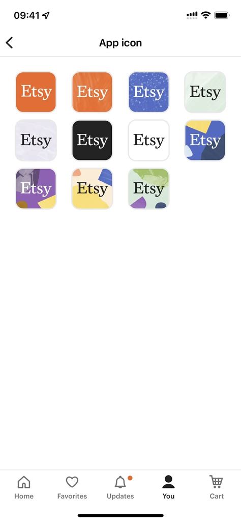 how to change etsy profile picture on app