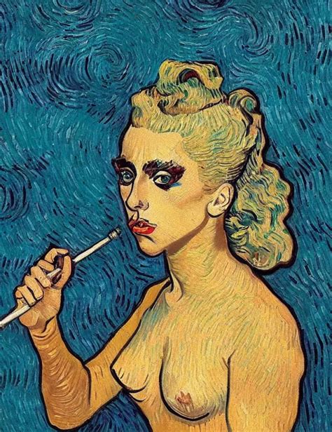 A Painting Of Lady Gaga By Vincent Van Gogh Stable Diffusion Openart