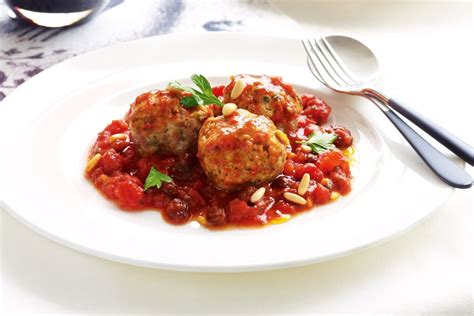 Tuna Meatballs With Fresh Tomato Sauce Recipes Delicious Au