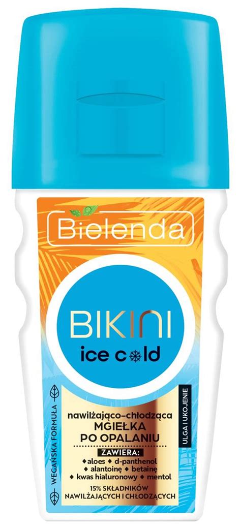 BIELENDA BIKINI 2023 NAWILŻAJĄCO CHŁODZĄCA MGIEŁKA PO OPALANIU ICE COLD 150ML Perfumeria Indizio
